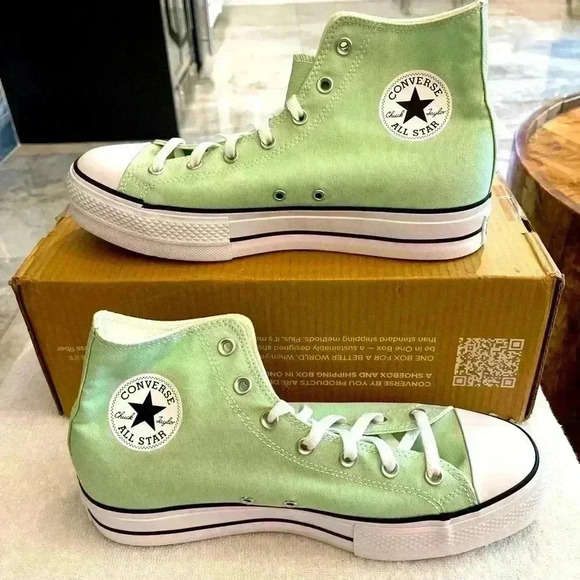 Converse Other - Conversé All Star Hi CTAS Green Men’s 10/ Women’s 12 Brand New